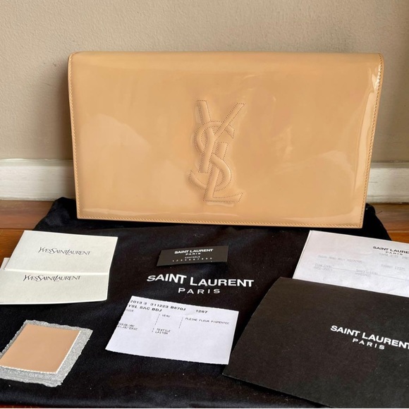 YSL nude clutch - Picture 2 of 4